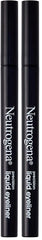 Neutrogena Precision Liquid Eyeliner with Honey & Coconut, Hypoallergenic, Smudge- & Water-Resistant Eyeliner Makeup for Precise Application, Jet Black, 0.013 fl. oz (Pack of 2)