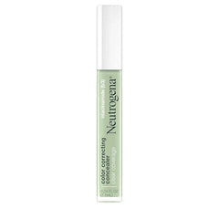 Neutrogena Clear Coverage Color Correcting Lightweight Face Concealer Makeup with Niacinamide & Green Pigment to Help Reduce Redness, 0.24 Fl Oz