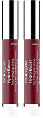 Neutrogena Hydro Boost Moisturizing Lip Gloss, Hydrating Non-Stick and Non-Drying Luminous Tinted Lip Shine with Hyaluronic Acid to Soften and Condition Lips, 70 Velvet Wine, 0.10 oz (Pack of 2)