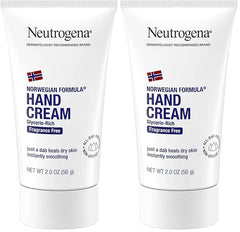 Neutrogena Norwegian Formula Hand Cream FragranceFree, 2 Ounce (Pack of 2)